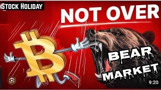 Are We Still in a BEAR MARKET? BitCoin is Crashing  #crypto