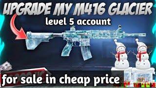 pubg account for sale m416 glacier level 5 cheap price men