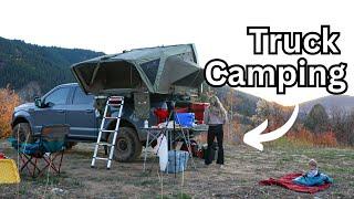 Its Getting Cold  F150 Overland Truck Camping