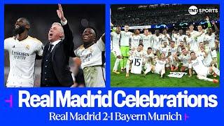 FULL-TIME CELEBRATIONS ️ Real Madrid beat Bayern Munich to reach Champions League Final