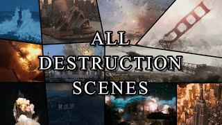 All World Landmarks Destruction in movies