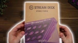 Limited Edition Elgato Stream Deck ATOMIC PURPLE Unboxing