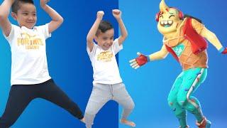 Fortnite Dance Challenge With Calvin Kaison CKN