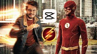 THE FLASH EFFECT Tutorial SPEED Effects by PHONE with CAPCUT