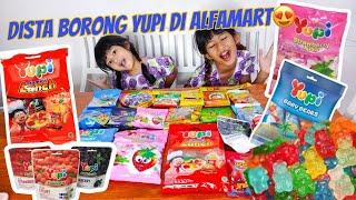 DISTA BORONG YUPI DI ALFMART SEMUA DIBELI PESTA YUPI #viralvideos