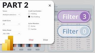 Build a Slicer Panel in Power BI Like a PRO - Part 2