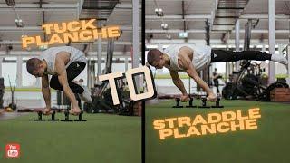 FROM TUCK PLANCHE TO STRADDLE PLANCHE with Daniel Hristov