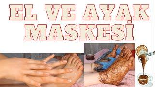 AYAK MASKESİ BAKIM  FOOT MASK  #foot #mask #ayakbakımı #doğal #2k #bakım