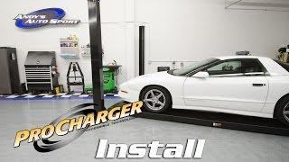 How to Install a Supercharger Procharger for LT1 Firebird