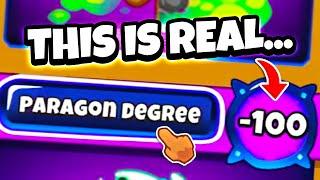 Negative Degree Paragons in BTD 6. Paragonomics mod