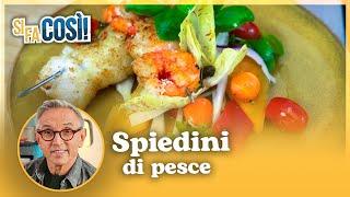 Spiedini di pesce Rimini - Riccione - Rimini - Si fa così  Chef BRUNO BARBIERI