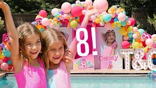 Taytum and Oakleys BIG 8th Barbie Birthday Party