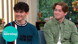 Stars Of Hit Netflix Drama Heartstopper Kit Connor & Joe Locke On Making Olivia Colman Cry  TM