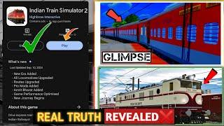 Indian Train Simulator 2  Is Update Ready to Live ?  New Post From Dev.  Explained  Ishu K Tech