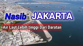 Jakarta lebih tinggi air laut dari Daratan