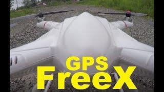 FreeX Low Cost GPS  Drone 1st Flight Test & Setup Review