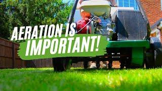 Why February Aeration is Key to a Healthy Vibrant Lawn