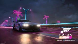 Forza Horizon 5 Horizon Retrowave Title Screen Intro