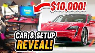 My OFFICIAL 2021 $10000 Setup Tour + Car Reveal  Clix