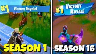 Win in every Fortnite Season Season 1 - Season 16