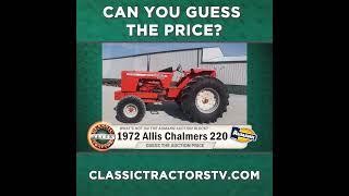 Guess The Price? 1972 Allis Chalmers 220