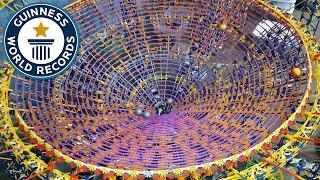 Largest KNEX ball contraption - Guinness World Records