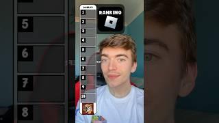 Blind Ranking Roblox Games #roblox