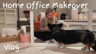 Home Office Mini Makeover with IKEAs help - Vlog