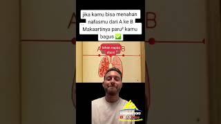 Uji Nyali Paru Paru Tahan Nafas