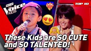 CUTEST Blinds from The Voice Kids   Top 10