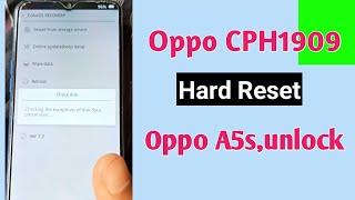 Oppo CPH1909 Hard reset Oppo a5s Unlock 2021 New Method