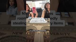 NYU student sues roommate for allegedly stealing $50K in luxury items