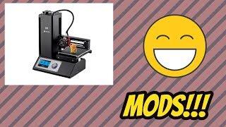 Useful Mods For The Monoprice Select Mini V1 or V2 3D Printer