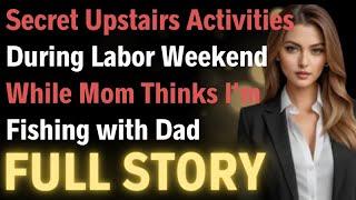 Secret Upstairs Activities During Labor Day Weekend While Mom Thinks Im Fishing with Dad