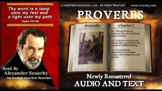 20  Book of Proverbs  Read by Alexander Scourby  AUDIO & TEXT  FREE on YouTube  GOD IS LOVE