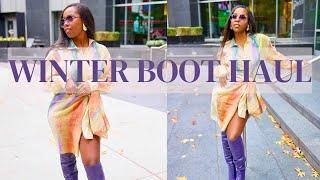 2023 WINTER BOOT TRY-ON HAUL I THE ABSOLUTE BEST WINTER BOOTS THIS SEASON MY DREAM BOOTS & MORE