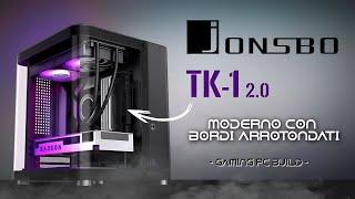 DESIGN CUBICO Jonsbo TK-1 2.0 Gaming PC Build RX 7600 XT 16GB Intel Core i5-14400F