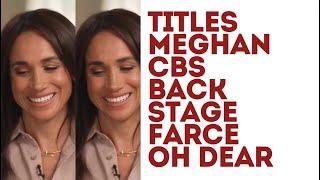 MEGHAN- CALL ME “DUCHESS” BACKSTAGE FARCE FALLS INTO MADNESS #royal #meghan #meghanandharry