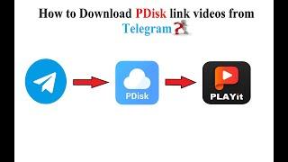 HOW TO DOWNLOAD VIDEOS FROM PDISK LINK ON TELEGRAM  TECHIE BOY