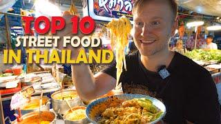 10 Street Foods You MUST TRY in Thailand  Cheap and Delicious  THAI Food Tour in Bangkok 2023