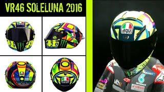 MotoGP 20 Valentino Rossi Soleluna 2016 VR46 Helmet Editor  Free 
