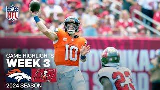 Denver Broncos vs. Tampa Bay Buccaneers  2024 Week 3 Game Highlights