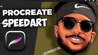 SpeedART PROCREATE CARTOON 