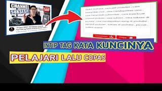 Cara Melihat Tag Keyword Video Youtube Orang Lain Pakai HP Android Tanpa Aplikasi