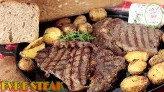 EVDE STEAK NASIL YAPILIR? KURUTMADAN MÜHÜRLEYEREK YUMUŞACIK ANTRKOTŞEFFAF MUTFAK