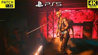 Cyberpunk 2077 Mission A Like Supreme PS5 Gameplay 4K 60FPS  New Patch 1.52 Update