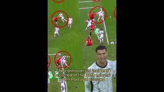 Controversy Erupts as Ronaldo Denied Penalty in Euro 2024 Clash #ronaldo #euro2024