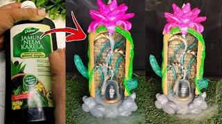 Lord Shiva Fountain Craft ideas • Smoke Fountain Craft ideas • Cement Craft ideas • plastic bottle