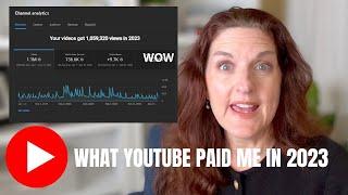 My 2023 YouTube Earnings