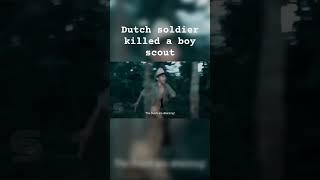 Dutch soldier killed an Indonesian boy scout during their aggression 1945-1949 war #shorts #shorts